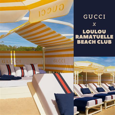 gucci loulou beach|gucci loulou ramatuelle.